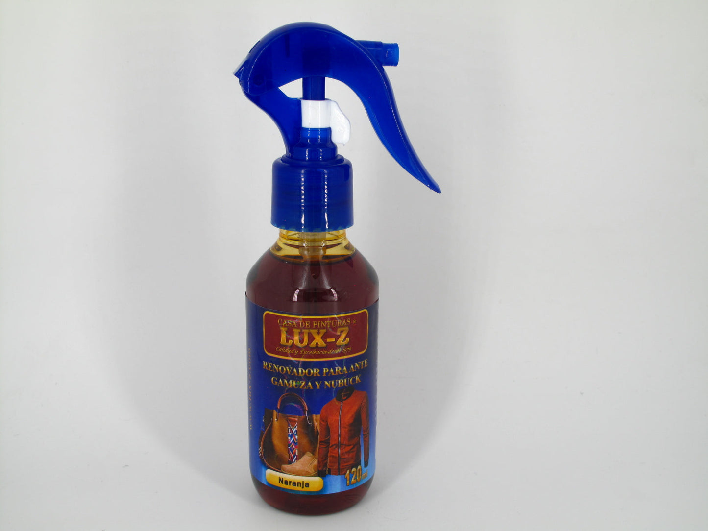 SKU - 1668 -- RENOVADOR LUX-Z NARANJA PISTOLA 120 ML