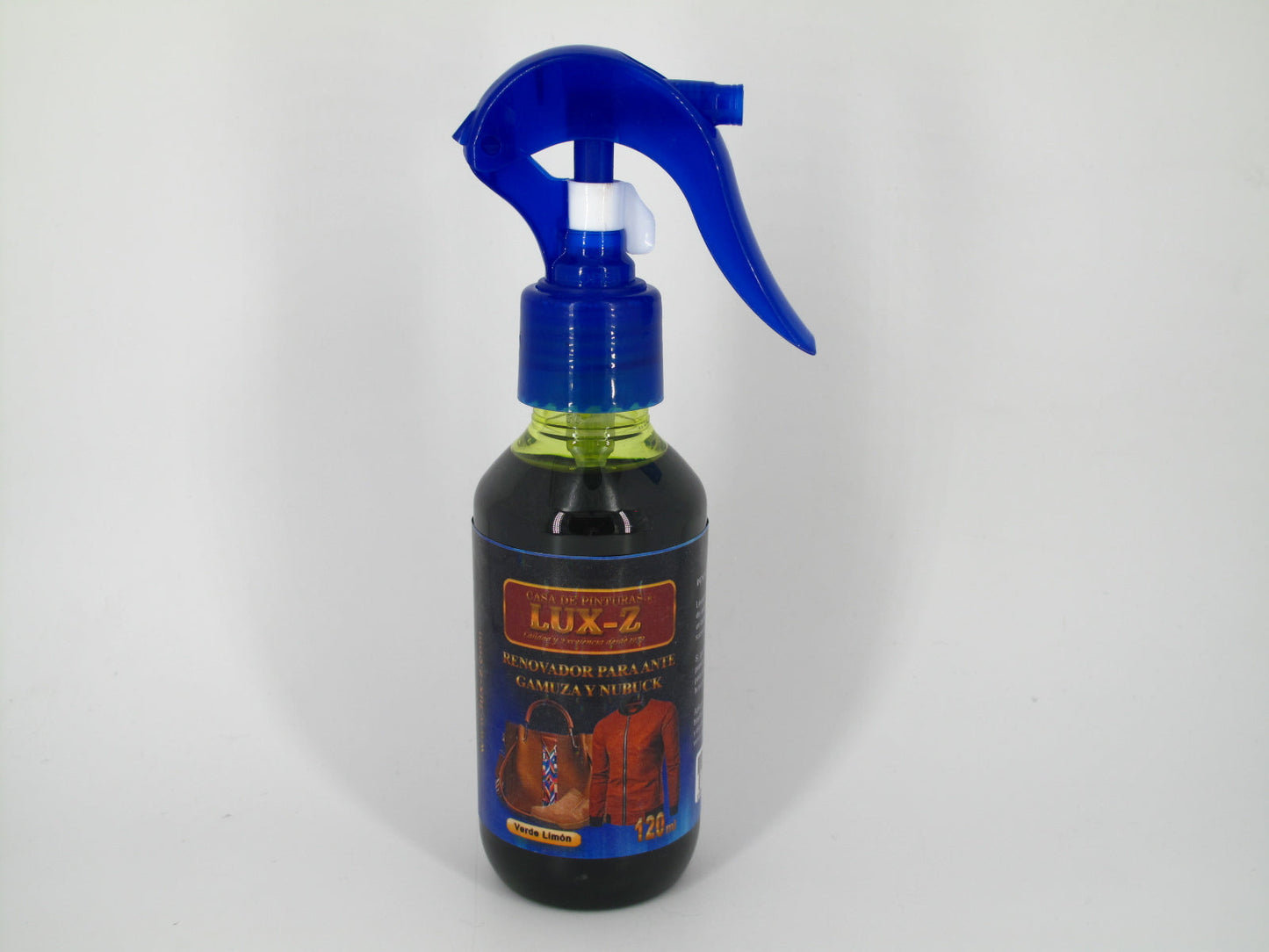 SKU - 1680 -- RENOVADOR LUX-Z VERDE LIMON PISTOLA 120 ML
