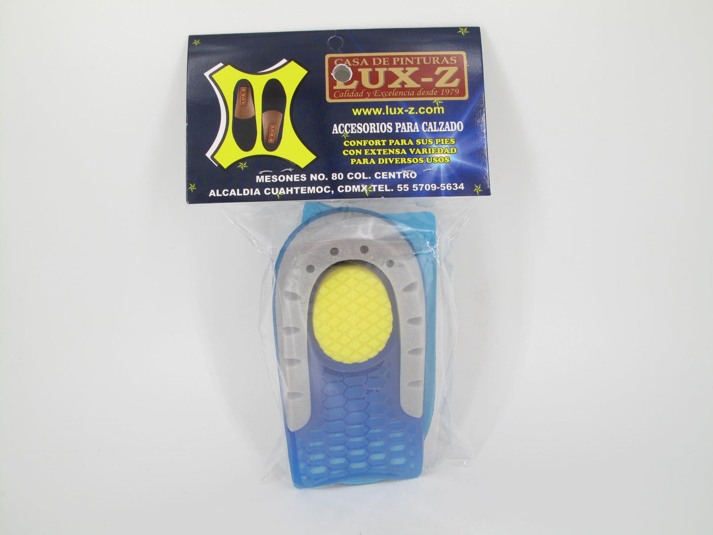 SKU - 2310 -- TALONERAS DE ALTURA EN GEL 2.5 CM 1 PAR