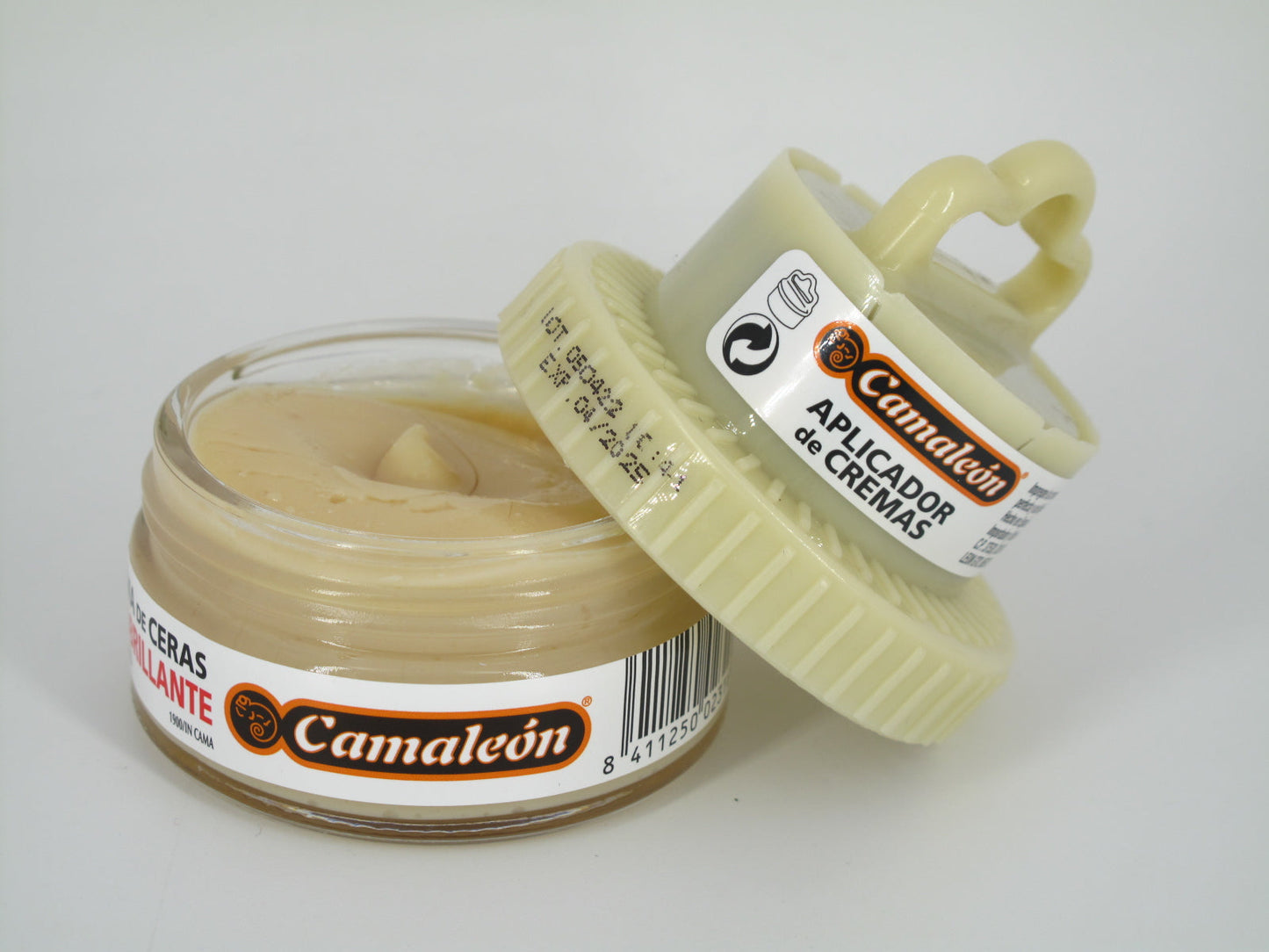 SKU - 1149 -- CREMA CAMALEON DE CERAS AUTOBRILLANTE NEUTRO 50 GRS
