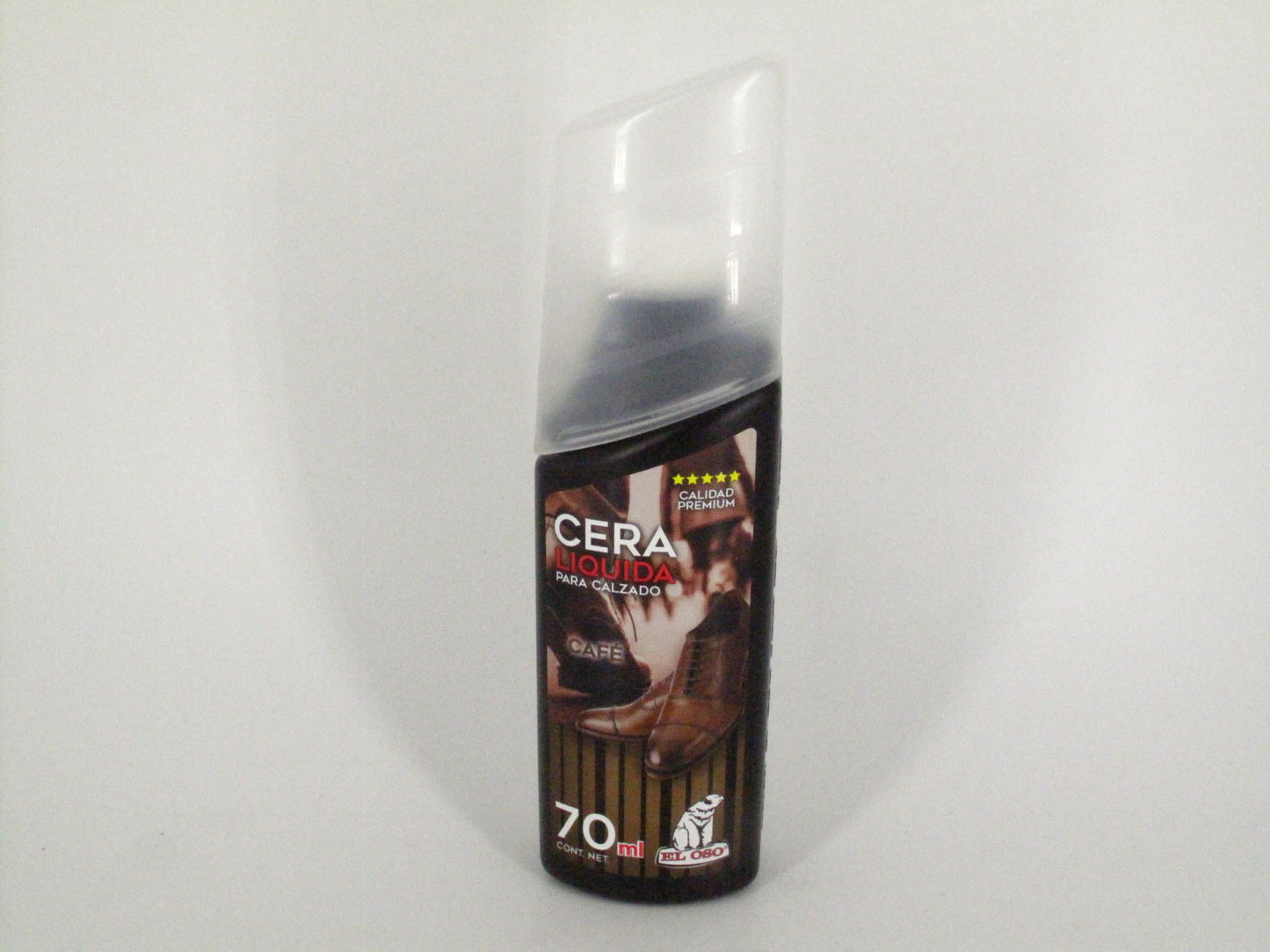 SKU - 1510 -- CERA LIQUIDA OSO CAFE 70 ML