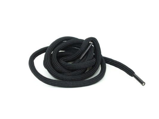 SKU - 1485 -- AGUJETA RUSO NEGRO DE 120 CM 1 PAR