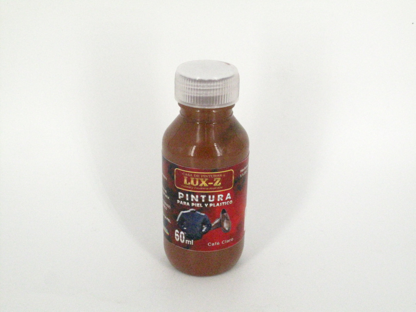 SKU - 1596 -- PINTURA CAFE CLARO LUX-Z 60 ML