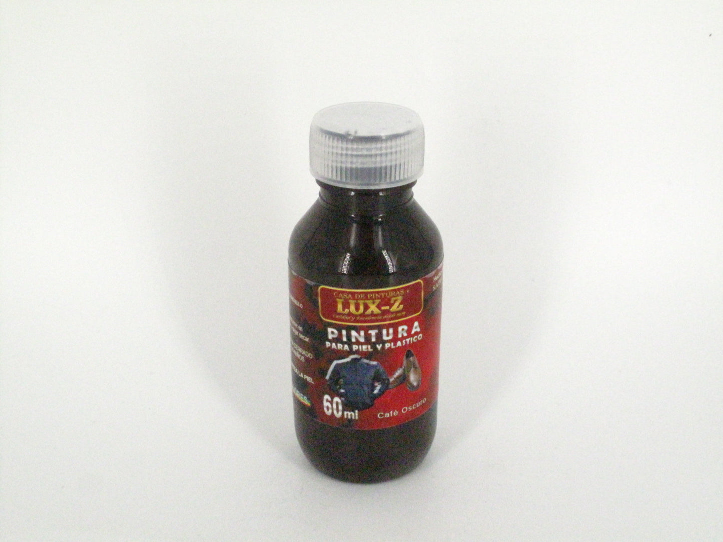 SKU - 1597 -- PINTURA CAFE OSCURO LUX-Z 60 ML