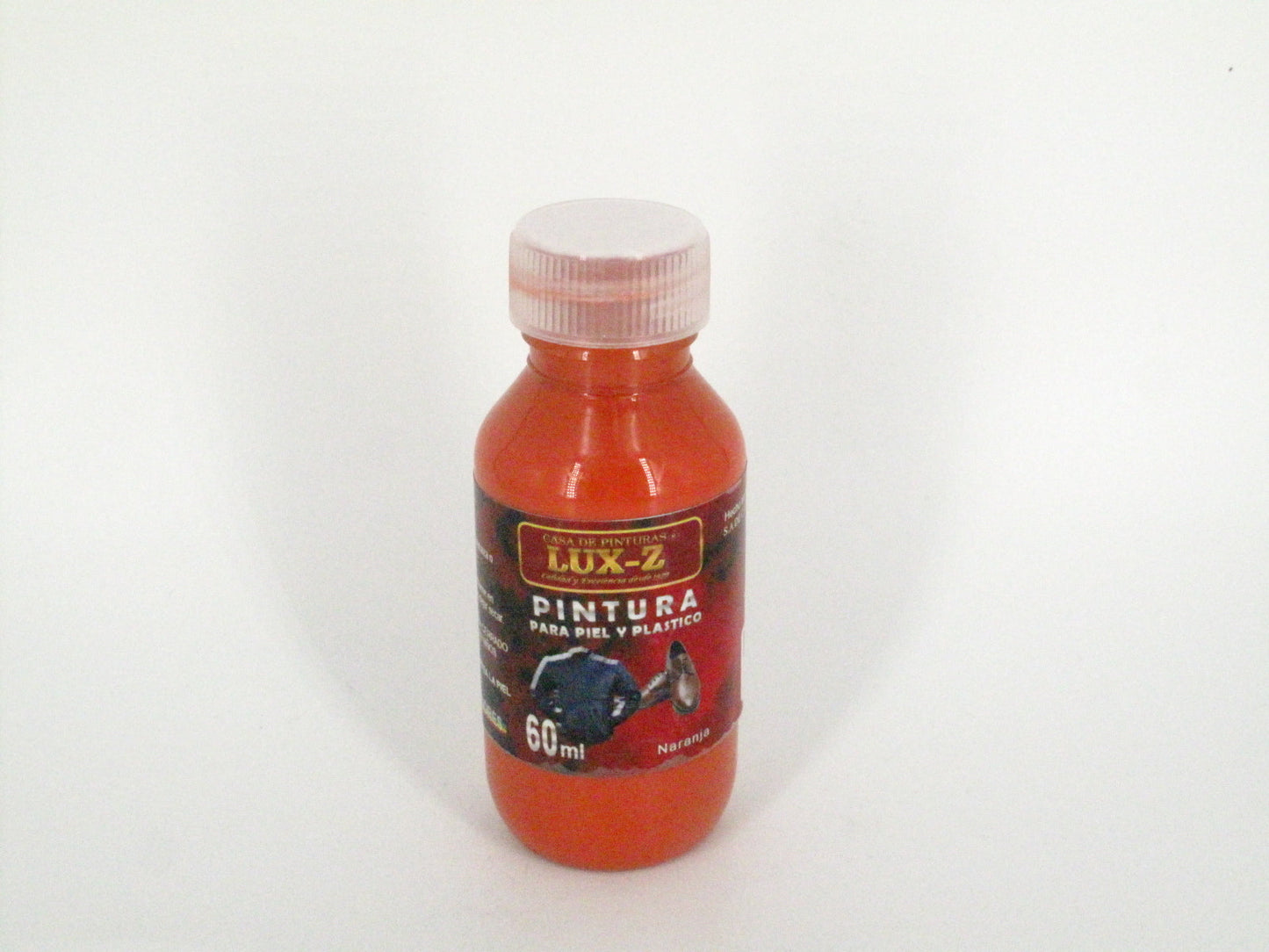 SKU - 1611 -- PINTURA NARANJA LUX-Z 60 ML