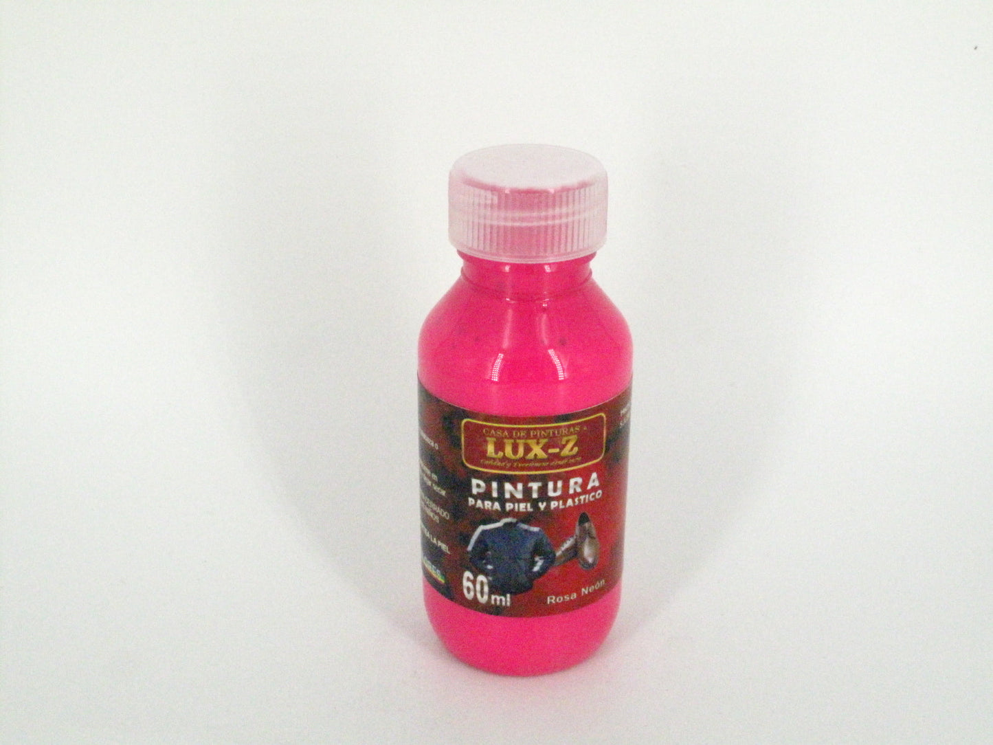 SKU - 1623 -- PINTURA ROSA NEON LUX-Z 60 ML