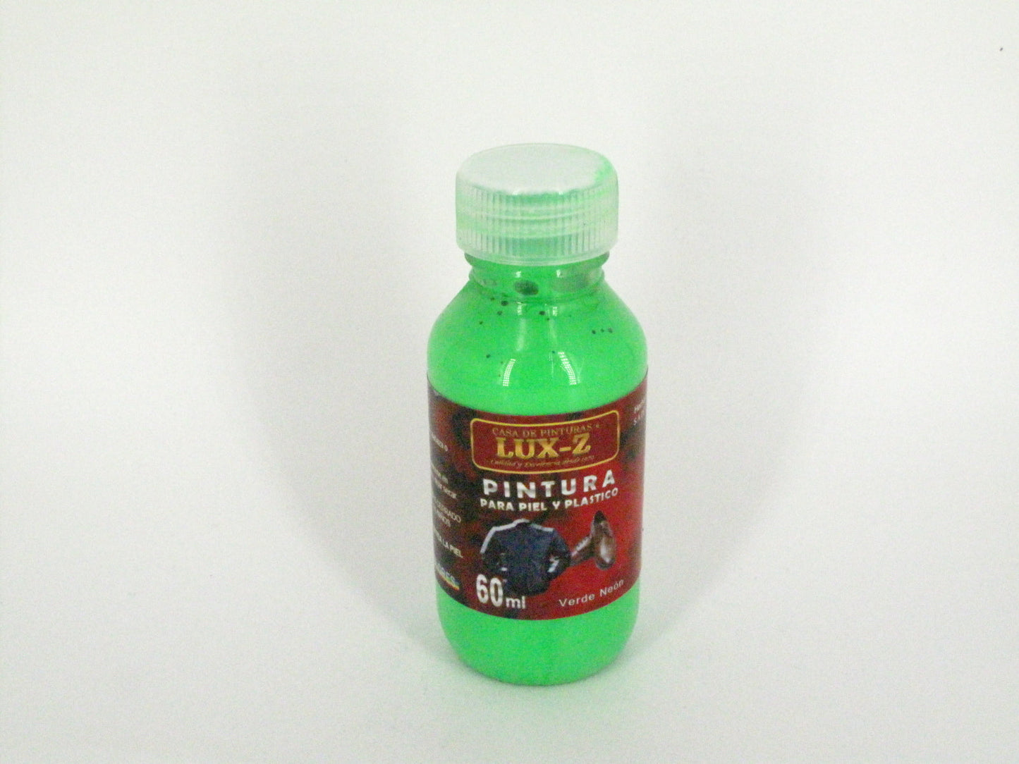 SKU - 1624 -- PINTURA VERDE NEON LUX-Z 60 ML
