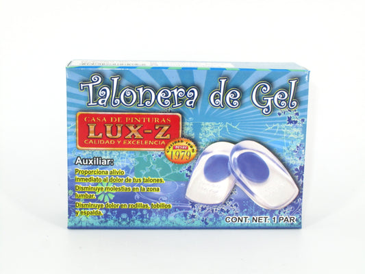 SKU - 1737 -- TALONERAS DE IMPACTO EN GEL CABALLERO LUX-Z 1 PAR.