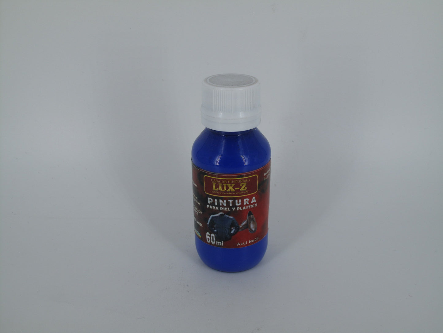 SKU - 1808 -- PINTURA AZUL NEON LUX-Z 60 ML