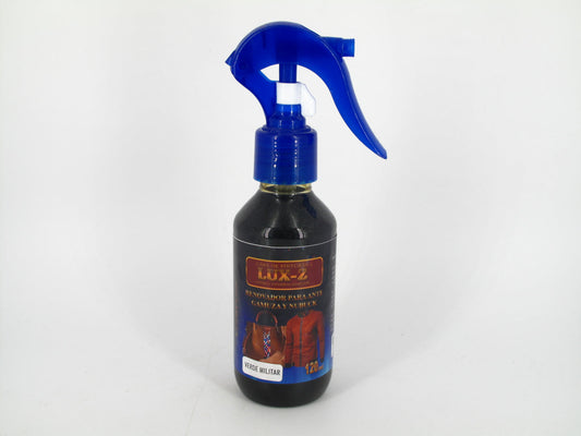 SKU - 2007 -- RENOVADOR LUX-Z VERDE MILITAR PISTOLA 120 ML