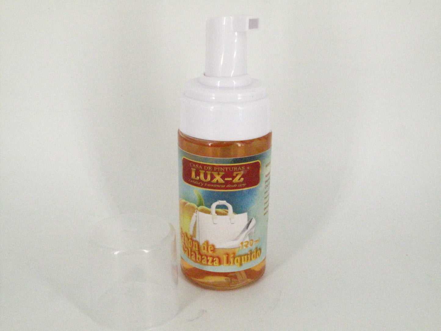 SKU - 2262 -- FOAM JABON DE CALABAZA EN LUX-Z 120 ML