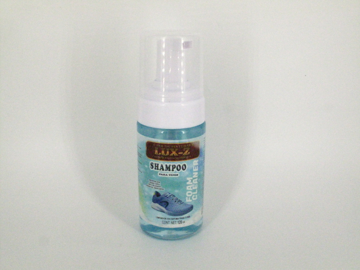 SKU - 2263 -- FOAM PARA TENIS LUX-Z 120 ML