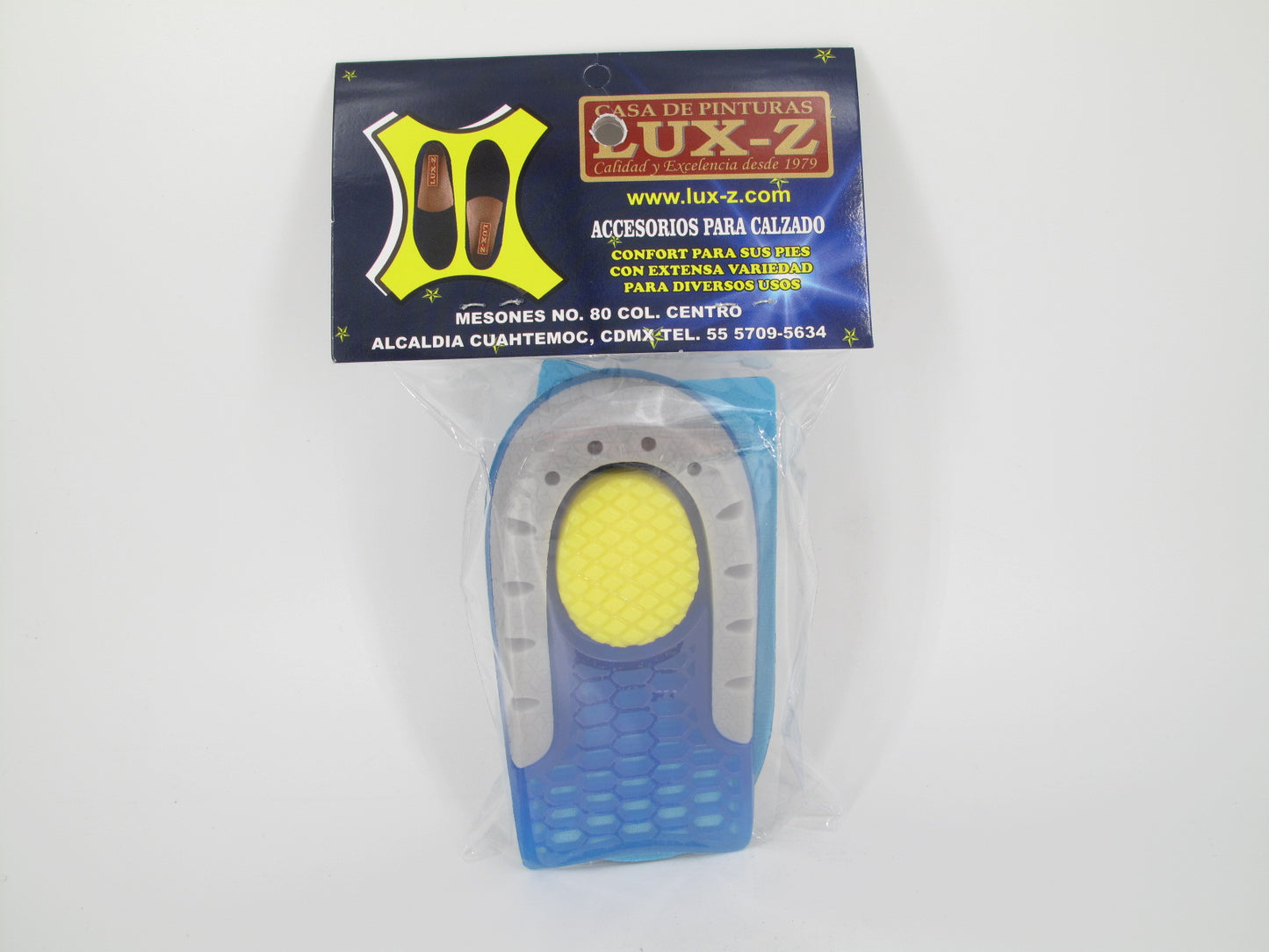 SKU - 2310 -- TALONERAS DE ALTURA  EN GEL 2.5 CM 1 PAR