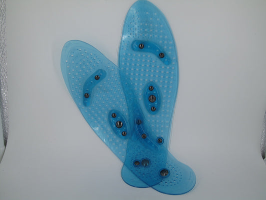 SKU - 2388 -- PLANTILLAS DE GEL MAGNETICAS CABALLERO LUX-Z 1 PAR