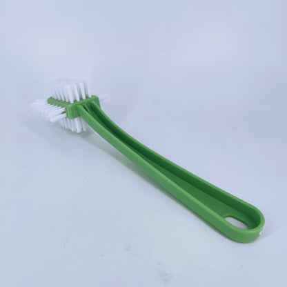 SKU - 2431 -- CEPILLO LIMPIADOR DE ZAPATOS DOBLE CABEZAL