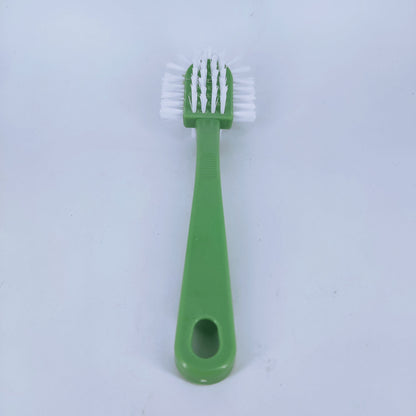 SKU - 2431 -- CEPILLO LIMPIADOR DE ZAPATOS DOBLE CABEZAL