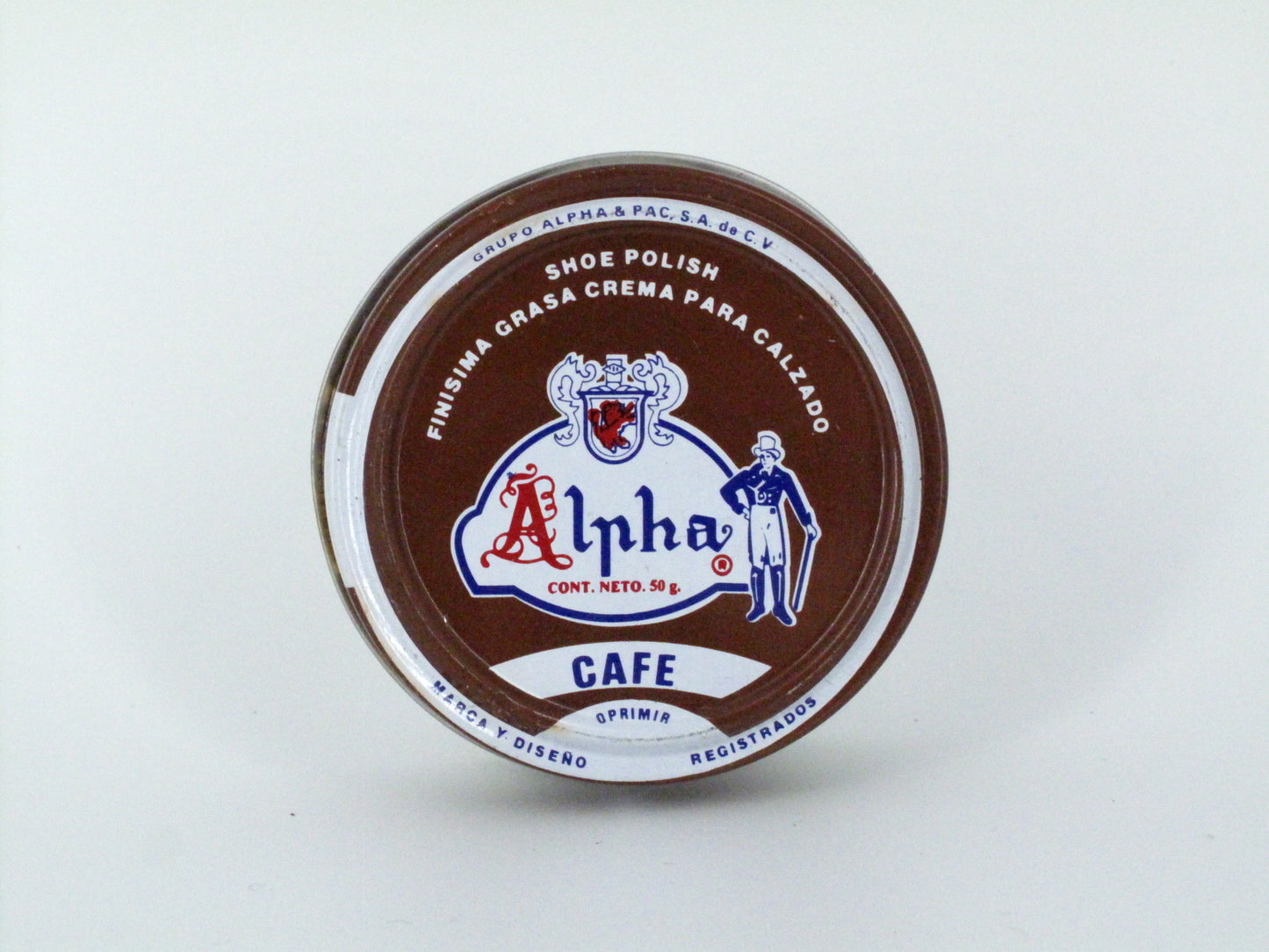 SKU - 1202 -- GRASA CREMA ALPHA CAFE 50 GRS