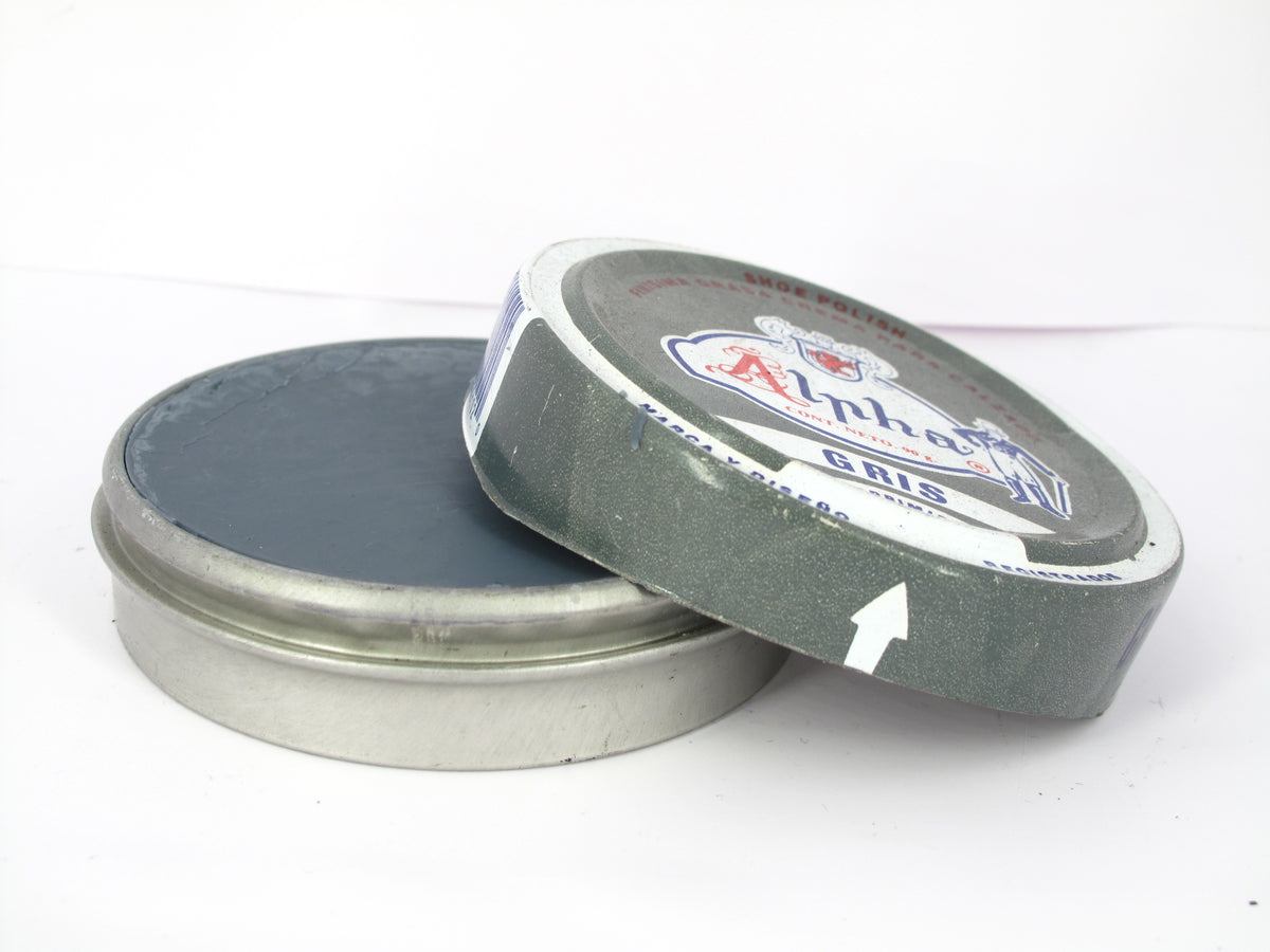 SKU - 1209 -- GRASA CREMA ALPHA GRIS 90 GRS