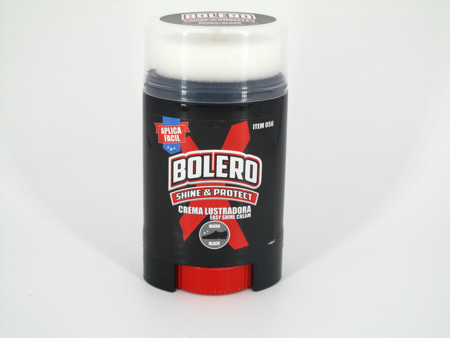SKU - 1517 -- CREMA BOLERO LUSTRADORA NEGRO 50 ML