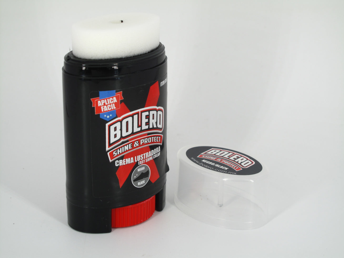 SKU - 1517 -- CREMA BOLERO LUSTRADORA NEGRO 50 ML