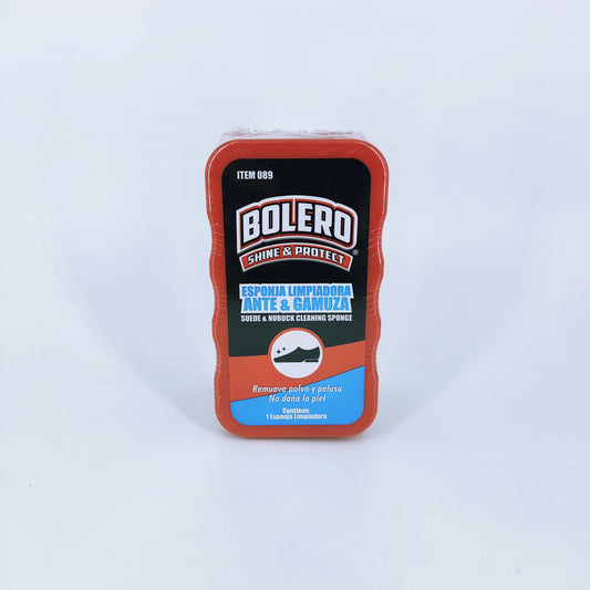 SKU - 2447 -- ESPONJA LIMPIADORA ANTE Y GAMUZA BOLERO