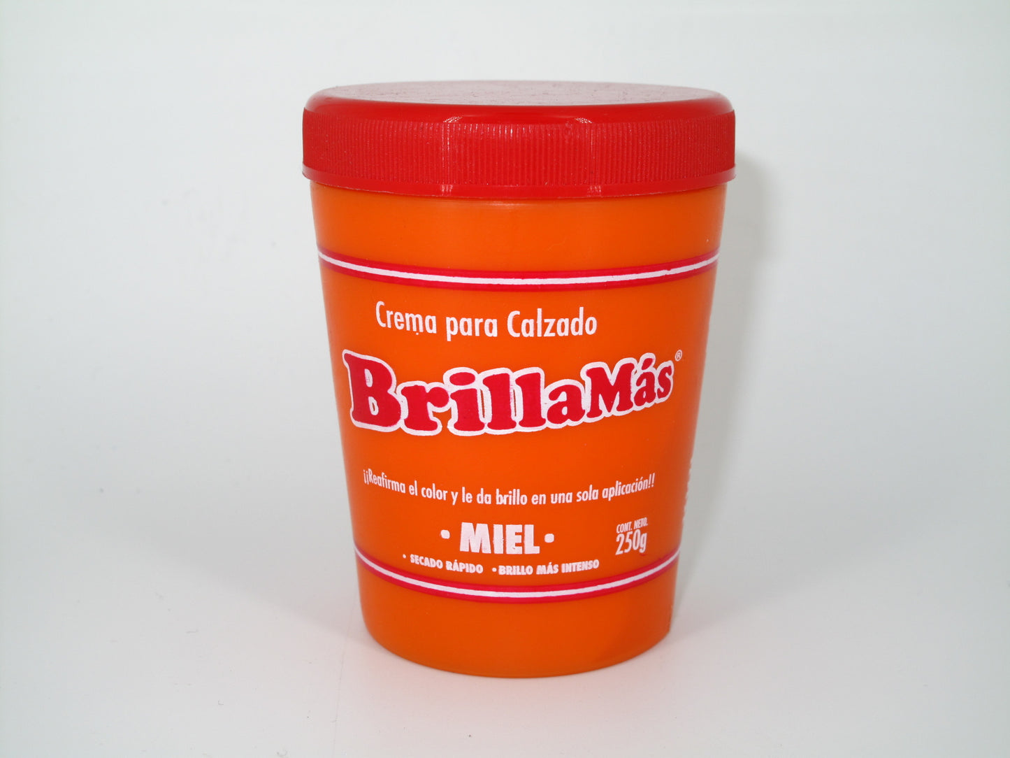 SKU - 1938 -- CREMA PARA CALZADO MIEL BRILLO MAS 250 G