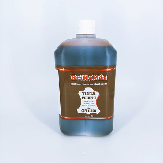 SKU - 2425 -- TINTA BRILLO MAS CAFE OSCURO 1 L