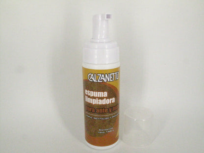 SKU - 1188 -- ESPUMA LIMPIADORA PARA ANTE CALZANETTO 140 GR
