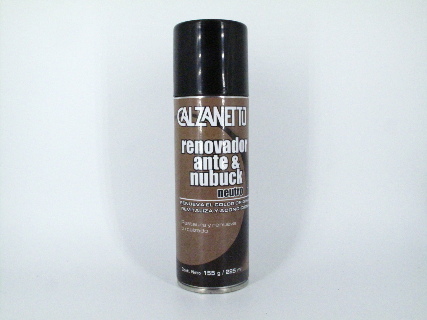 SKU - 1366 -- RENOVADOR CALZANETTO DE ANTE Y NUBUCK NEUTRO EN SPRAY 155 GRS