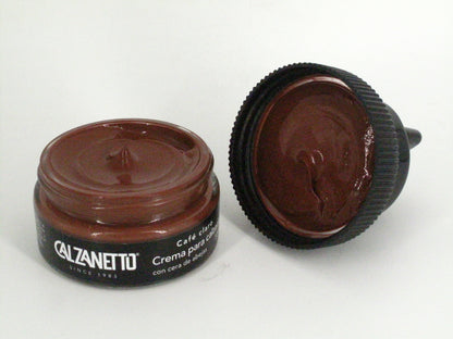 SKU - 2280 -- GRASA CREMA CALZANETTO CAFE CLARO 50ML