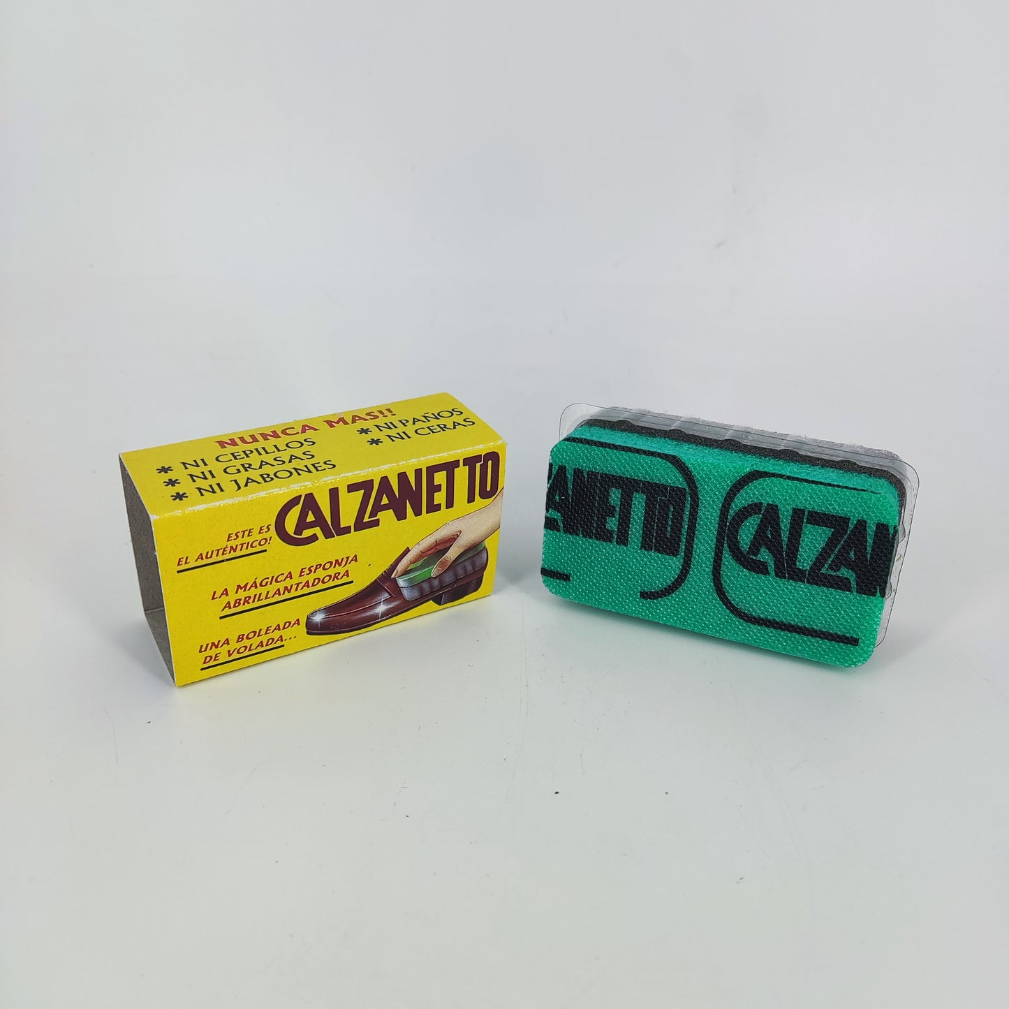 SKU - 2422 -- ESPONJA CALZANETTO ESTANDAR MINI 1PZA