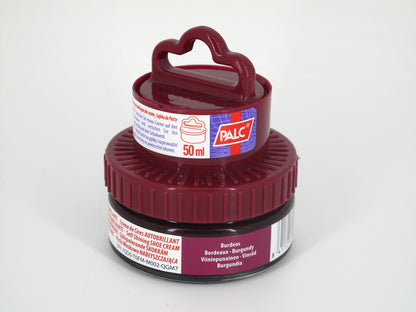 SKU - 1143 -- CREMA CAMALEON DE CERAS AUTOBRILLANTE BURDEOS 50 GRS