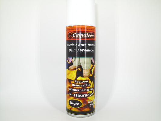 SKU - 1689 -- RESTAURADOR PALC PARA ANTE Y NUBUCK NEGRO 200 ML