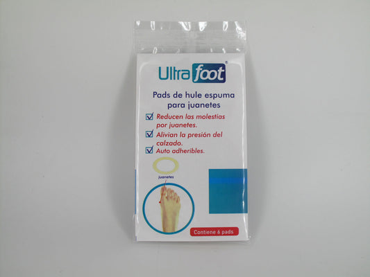SKU - 1574 -- PARCHE PARA JUANETE ULTRA FOOT 6 PZ