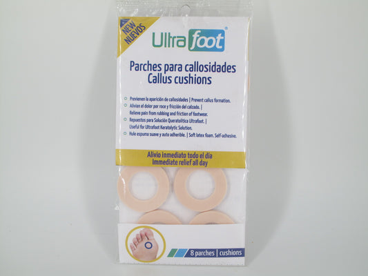 SKU - 1575 -- PADS PARA CALLOSIDADES ULTRA FOOT 6 PZ