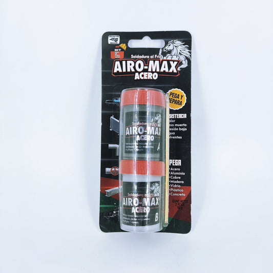SKU - 2448 -- AIRO MAX ACERO  ML 2 PZ