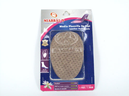 SKU - 1272 -- MEDIA PLANTILLA DE PIEL NIABBALS 1 PAR