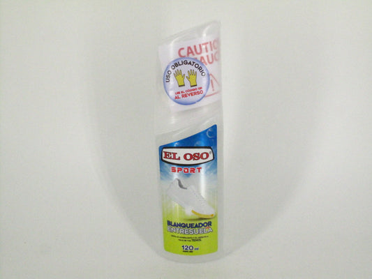 SKU - 1396 -- BLANQUEADOR DE SUELA EL OSO 120 ML