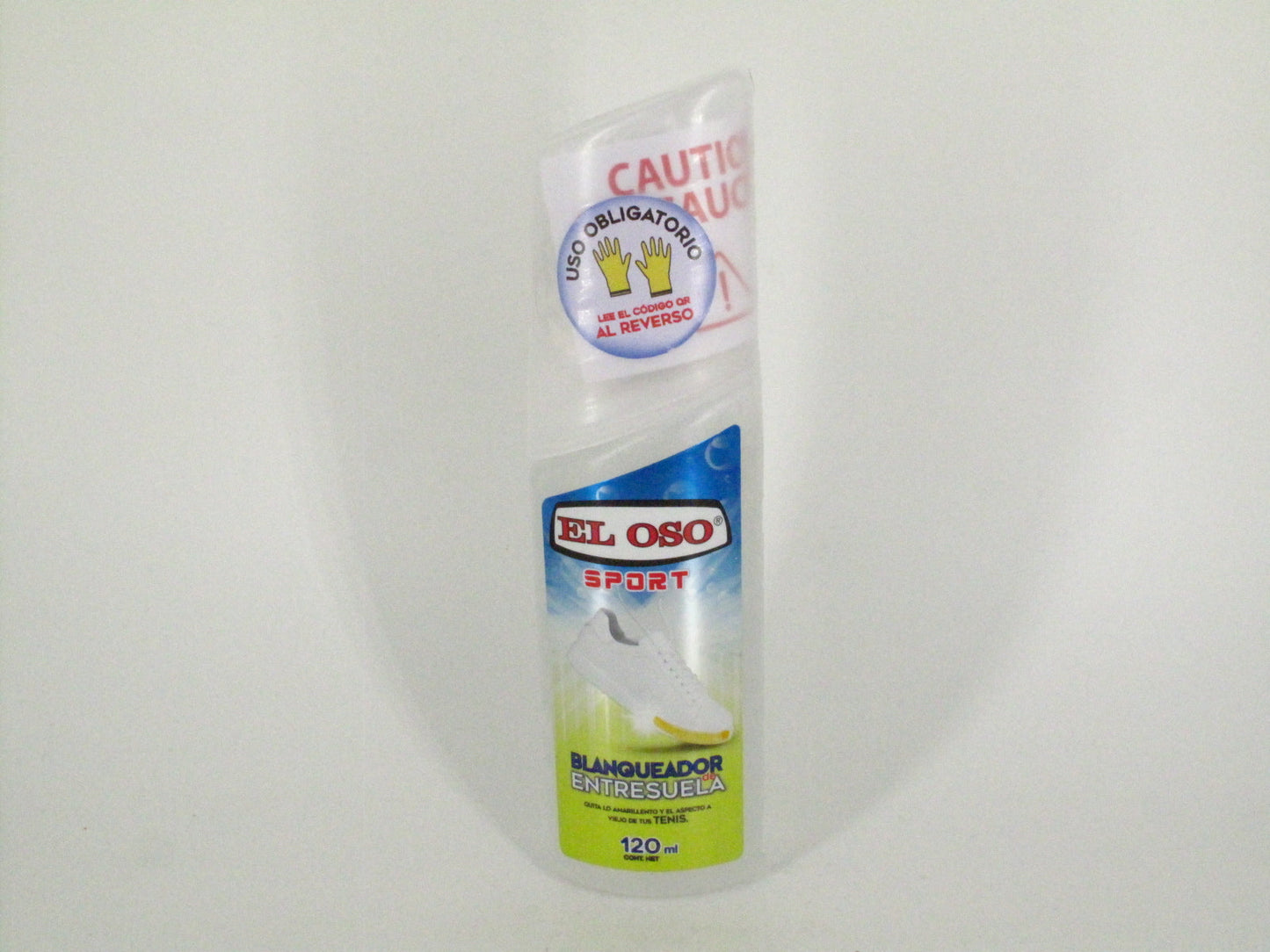 SKU - 1396 -- BLANQUEADOR DE SUELA EL OSO 120 ML