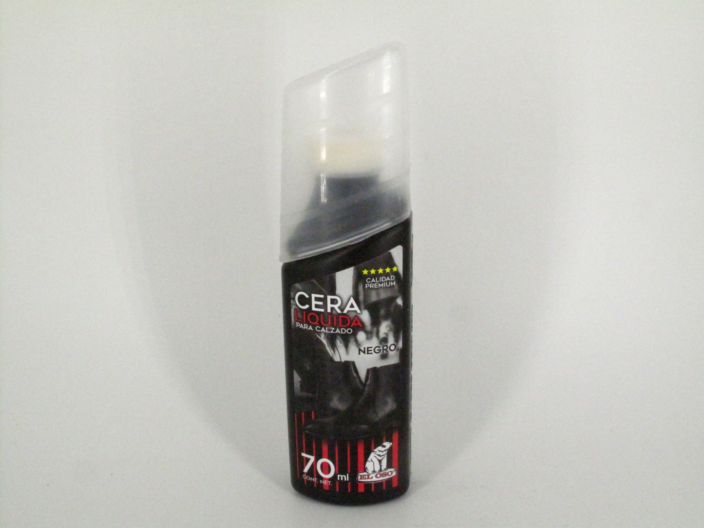 SKU - 1512 -- CERA LIQUIDA OSO NEGRO 70 ML