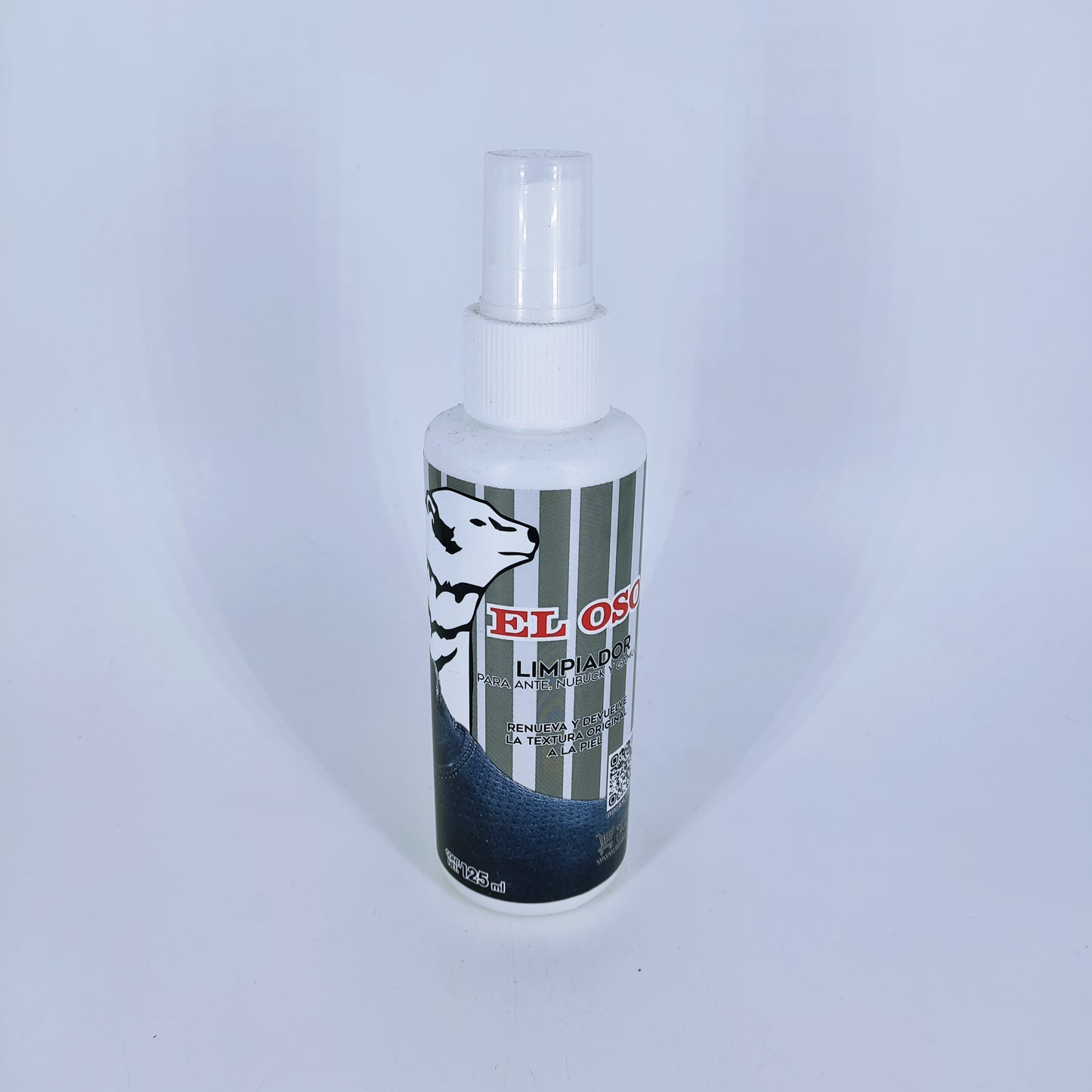 SKU - 2268 -- LIMPIADOR PARA ANTE  Y NUBUCK OSO 125 ML