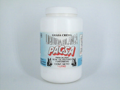 SKU - 1222 -- GRASA CREMA LIQUIDA BLANCO PACSA 1000 ML