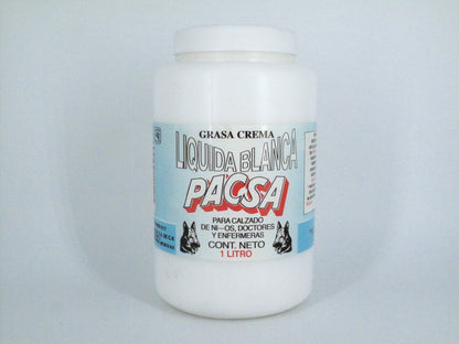 SKU - 1222 -- GRASA CREMA LIQUIDA BLANCO PACSA 1000 ML