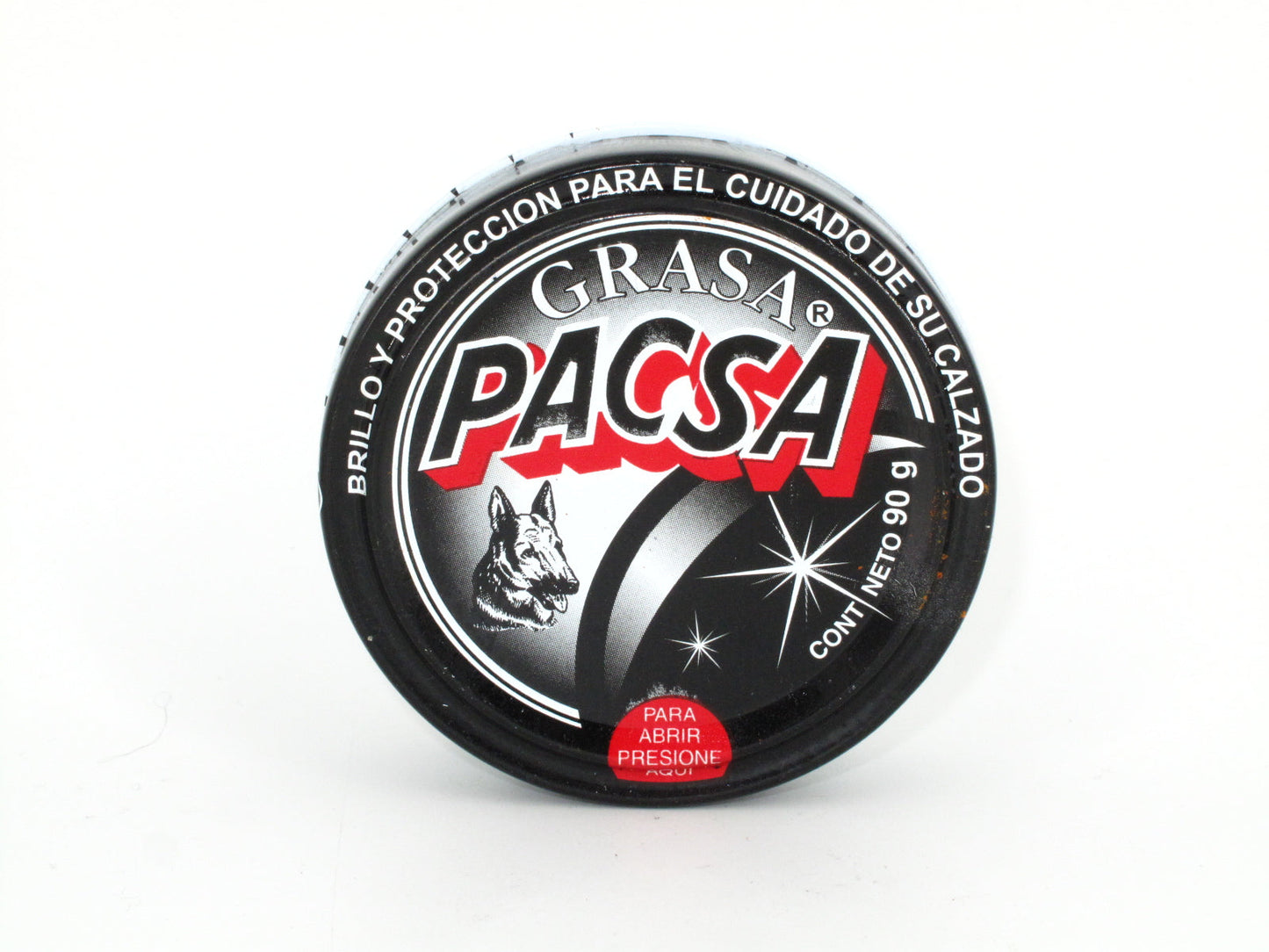 SKU - 1241 -- GRASA PACSA NEGRO 90 GRS