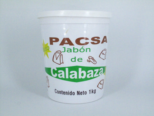 SKU - 1253 -- JABON DE CALABAZA PACSA 1 KG