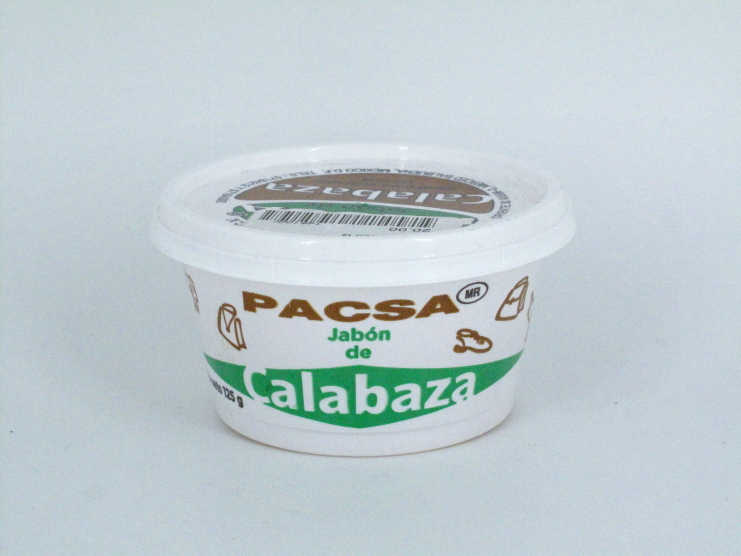 SKU - 1461 -- JABON DE CALABAZA PACSA 125 G