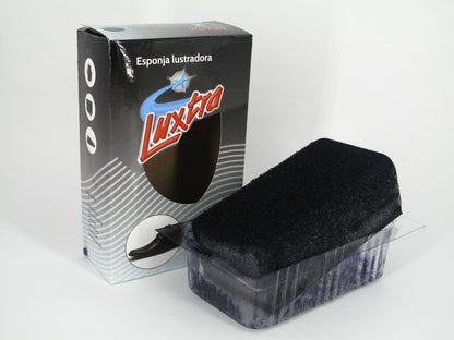 SKU - 1532 -- ESPONJA LUXTRA NEGRO 1PZ