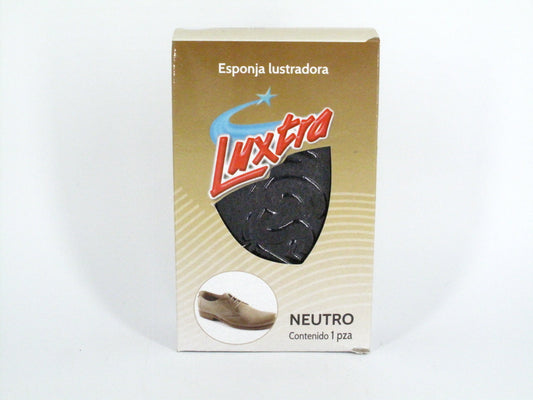 SKU - 1533 -- ESPONJA LUXTRA NEUTRO 1PZ