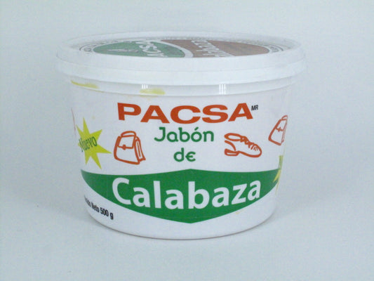 SKU - 1556 -- JABON DE CALABAZA PACSA 500 G