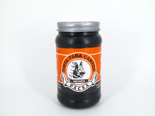 SKU - 1711 -- TINTA PARA CANTOS PACSA NEGRO 240 ML